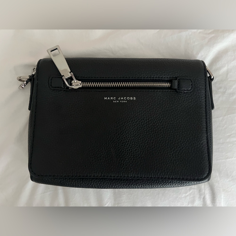 Marc Jacobs Black Leather Crossbody Bag